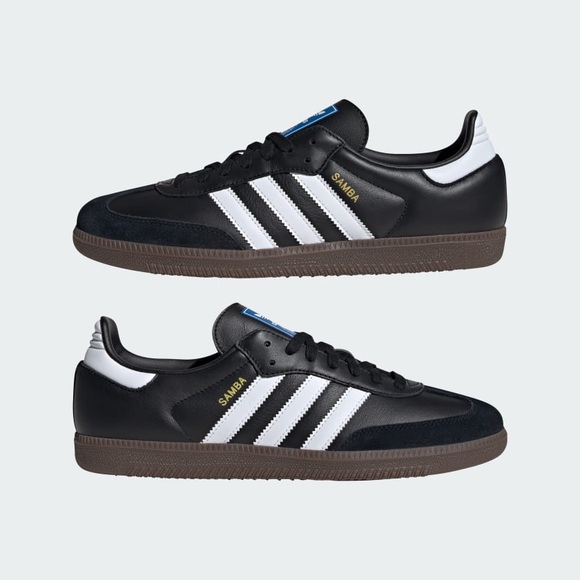 adidas Other - Adidas Samba OG Shoes Core Black / Cloud White / Gum Size 12 Men